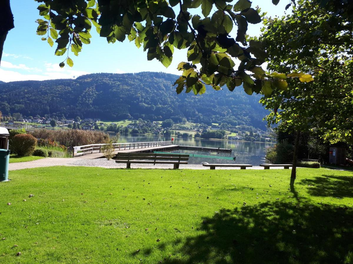 Kaspar Haus Kmb Seeblick Appartement Am Ossiacher See Mit Direktem Seezugang, Hallenbad Боденсдорф Экстерьер фото