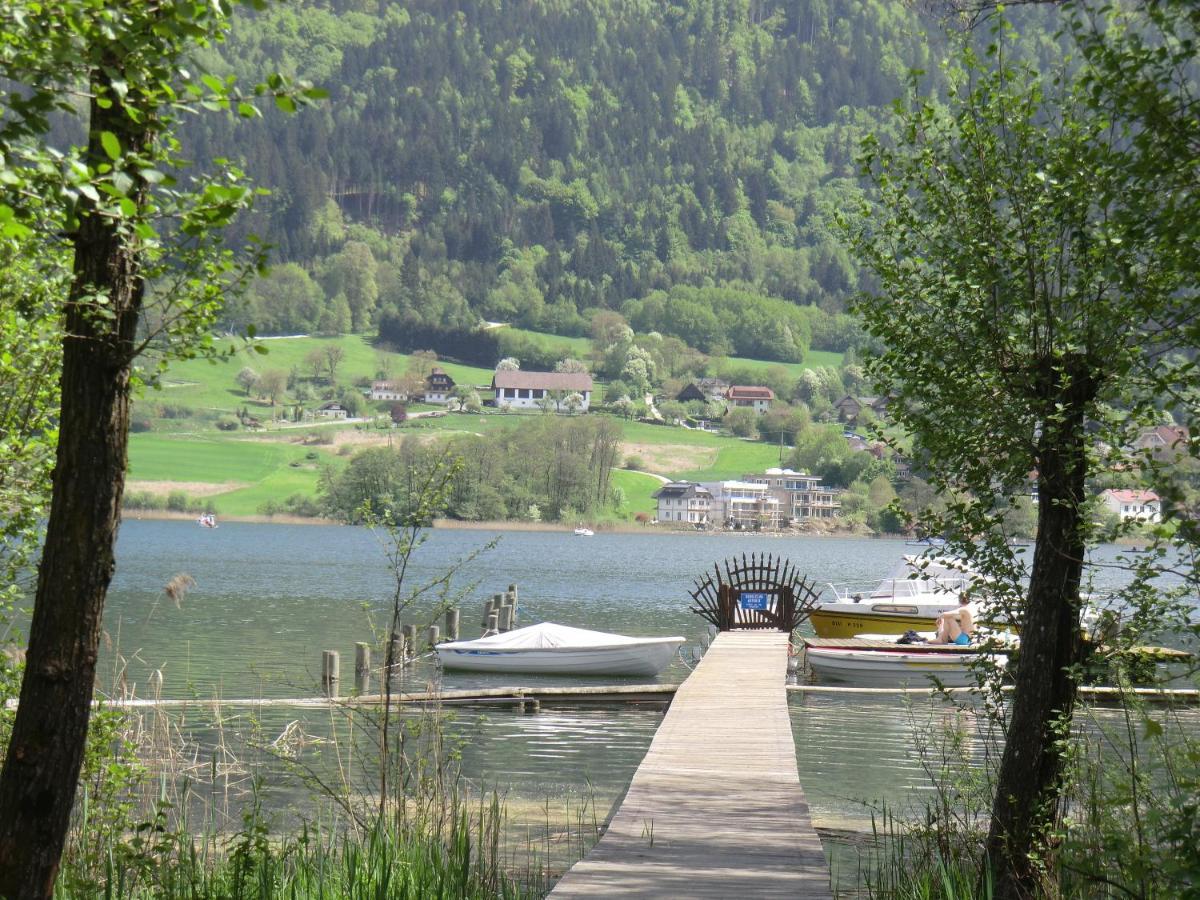 Kaspar Haus Kmb Seeblick Appartement Am Ossiacher See Mit Direktem Seezugang, Hallenbad Боденсдорф Экстерьер фото