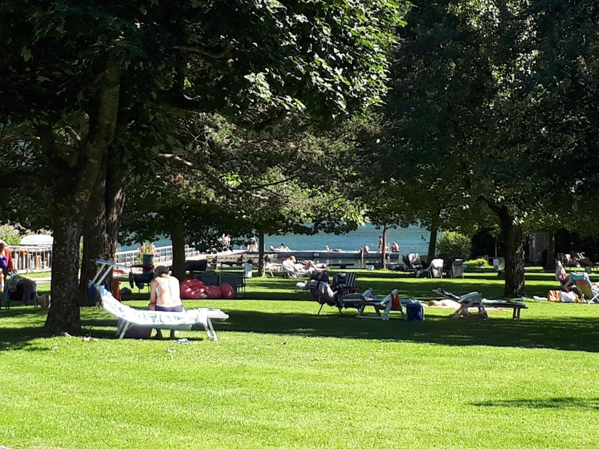 Kaspar Haus Kmb Seeblick Appartement Am Ossiacher See Mit Direktem Seezugang, Hallenbad Боденсдорф Экстерьер фото