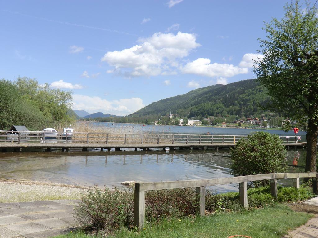 Kaspar Haus Kmb Seeblick Appartement Am Ossiacher See Mit Direktem Seezugang, Hallenbad Боденсдорф Экстерьер фото